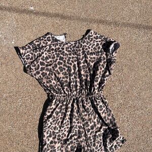 Leopard Print Jumpsuit